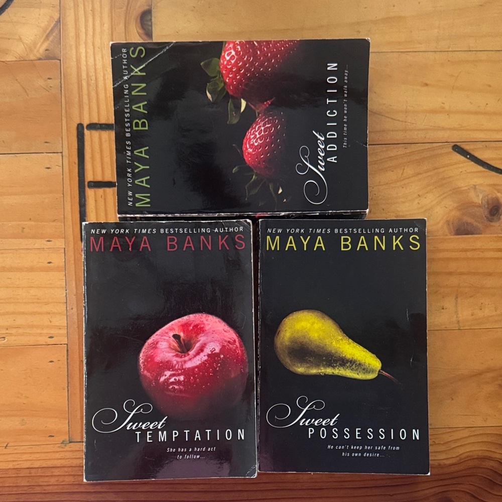 Maya Banks Book Set with Fruit Covers